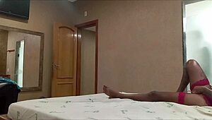 Behind the scenes after latina porn shoot