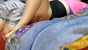 Amateur Couple Anderson and Milena Share Intimate Moments.