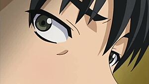 Man, this hentai orgy with various guys is wild!