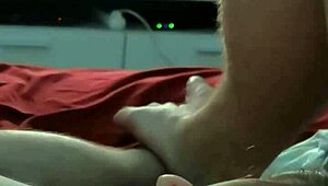 Natural footjob fucking with big tits 😘