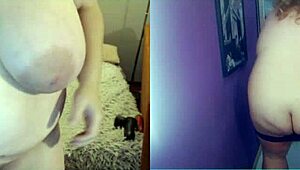 sister bbw drives me wild on video chat