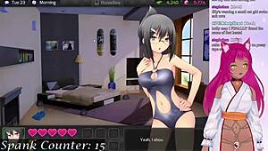Hey, ready for Vtuber HuniePop and Chill Part 2 with epic spanking?