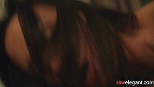 Dp fucked Eurobabe gets facialized hard