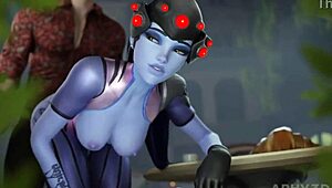 Overwatch Hentai Compilation Featuring Retro Cartoon Scenes