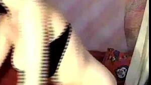 nadika dances and masturbates with dildo on webcam before anal fuck