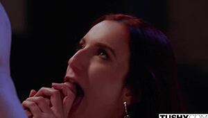 Tushy’s anal-obsessed April handles a daring job for her strict boss.