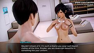 lose the bet and jerk off that big cock, waifu?