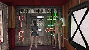 I explore sporty perverted fashion in this hentai game. with brunette anime characters.