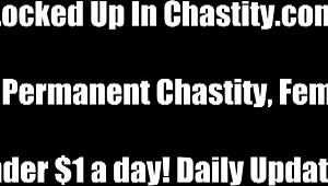 Your Goddess Binds You In Bondage, Demanding Chastity Device Wear During Femdom BDSM Play With Toys