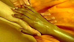 can you handle this oiled indian massage with intimate couple vibes? tell me how you want it to end.