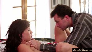 Cockriding Taboo Teen 18+ Gets Creampied