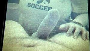 My BBW wife giving a blowjob 😍