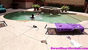 Perfect Babes Queening and Sixtynining in a Steamy Lesbian Encounter with Big Tits