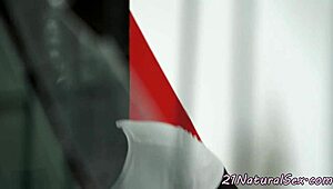 Tattooed Model Enjoys Interracial Sex With Big Cock!