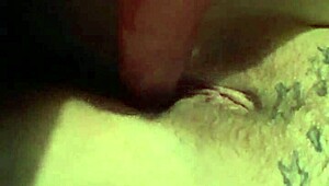 amber plays with herself using toys