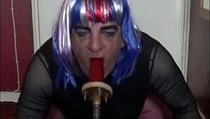 Amateur Homemade Sissy Crossdressing with Bisexual Humiliation