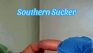 southern ass licking with intense deep throat action
