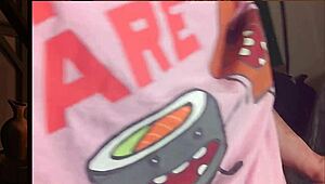 kails&bails fuck in front of computer!