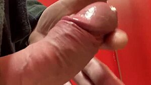 New Bathrobe Torn Off for Amateur Nude Orgasm