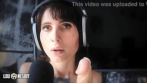 Lou Nesbit And Lia Louise Give Dirty Talk Jerk Off Instructions.