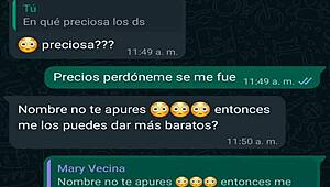 chat with my cheating neighbor selling herself for clothes?