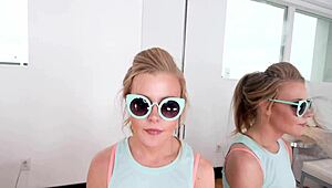 Nicole clitman takes huge cock pov blowjob deepthroat