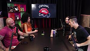 Dieni Gaucha Surprised By Pedro Albuquerque's Big Black Cock In Anal Scene