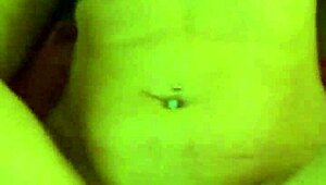 Chrissy fucked while masturbating in lingerie pov