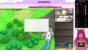 Vtuber Lewdneko dives into Evenicle Part 3 with steamy hentai scenes.