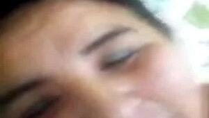 bbw milf shows body on video call