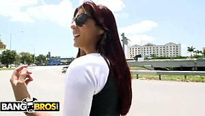 sophia steele and peter green caught in public scene