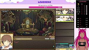 Vtuber Lewdneko dives into Evenicle Part 3 with steamy hentai scenes.