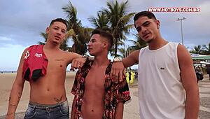 trying a hot double penetration test with the naughty newbie