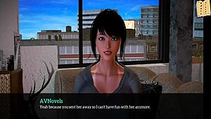 my new family episode 295 with redhead cartoon 😊