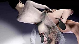 花を拾う with Intense Cum in 3D Hentai Action