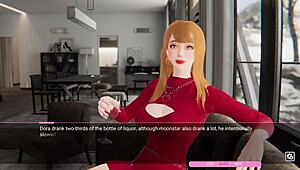 Intense amorous challenge in 3d anime hentai