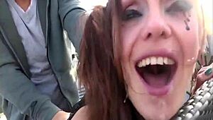 Watch dominica phoenix suck cock then get her shaved pussy and ass fucked?