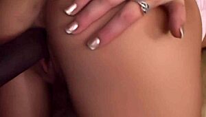 lady monica mayhem takes on a massive black dick