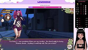vtuber lewdneko says, 'playing tales of androgyny with big tits'