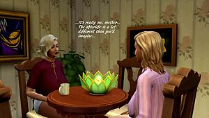 Sims 4 Parody with Naughty Hentai Milf Action