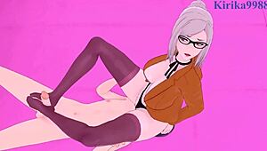 Meiko Shiraki and Hana Midorikawa dive into wild hentai sex in Prison School