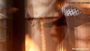 Nicole Aniston DOES a sexy TEASE with her big TITS and wet PUSSY