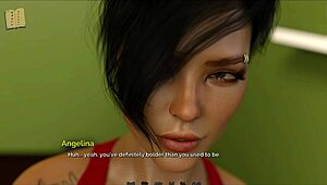 Milf dances passionately with big tits and ass