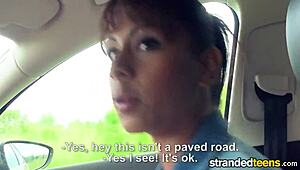 Yo, ever tried sex outside with a cute ebony teen in POV like Mofos?