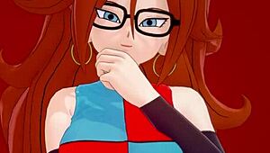 龙珠Zex人造人21号诱捕悟饭