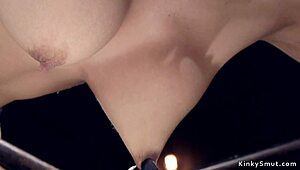 sub in bondage backbend 😩