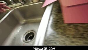 Yummysis - my little stepsister Melody Marks wants to see her boyfriend