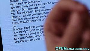 damn, i’m so horny watching this clothed amateur babe suckin’ rod... my bad!