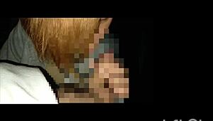 Japanese amateur couple outdoor blowjob handjob smartphone shooting