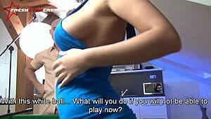 Wild Sex On The Pool Table!